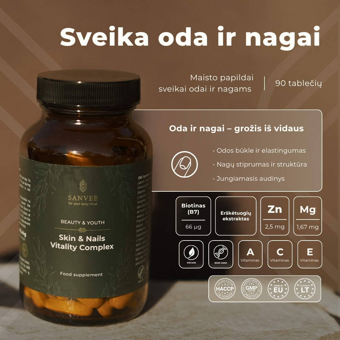 Sveika oda ir nagai